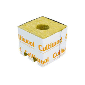 Cultiwool Startblock, kleines Loch, 28 mm (pro Stück)