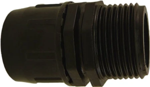 Easy PE Kupplung 25 mm Außengewinde 1”