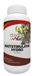 RYDROOTSTIMULATOR HYDRO van HY-PRO is een voedingssupplement voor planten, specifiek ontwikkeld voor hydroponische toepassingen. De verpakking bevat 250 ml van het product, dat actief de wortelontwikkeling bevordert. Het stimuleert de groei van een sterker en veerkrachtiger wortelstelsel en draagt bij aan de algehele gezondheid van de plant. Dit product draagt bij aan duurzame teeltmethodes en is speciaal ontworpen om een optimale groeiomgeving te creëren voor planten in hydrocultuur. Geschikt voor gebruik bij diverse plantensoorten.