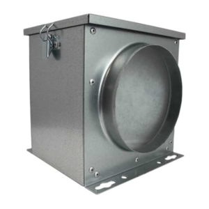 Luftfilterbox mit Vliesfilter Ø 200mm