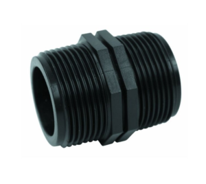 PP Doppelnippel 2 Zoll Außengewinde