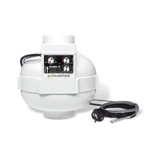 PrimaKlima EC Ø100mm - 580 m³/h - Temp-Regler