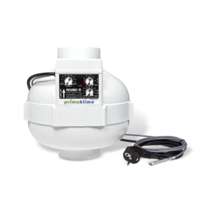 PrimaKlima EC Ø100mm - 580 m³/h - Temp-Regler