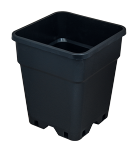 Topf 14 liter Viereckig 28x28x28 cm