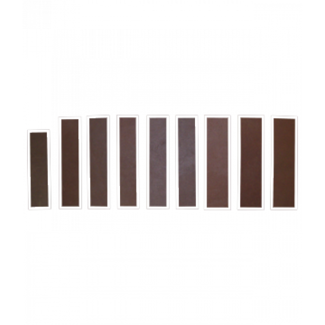 Set van acht bruine lederen stroken in verschillende lengtes, vervaardigd uit hoogwaardig leer. Deze stroken zijn geschikt voor diverse ambachtelijke toepassingen en projecten, van modeaccessoires tot interieurdecoratie. De variërende afmetingen bieden veelzijdigheid in gebruik, terwijl het duurzame materiaal bijdraagt aan een milieuvriendelijke keuze. De rijke, warme tinten van bruin zorgen voor een elegante uitstraling.