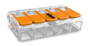 WAGO-Anschlussklemmen 5-polig