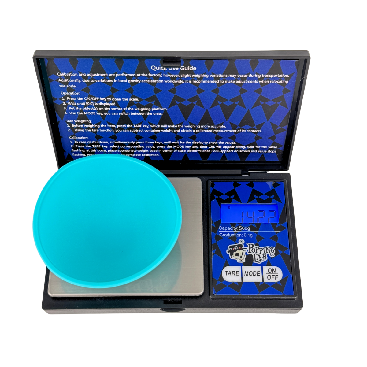 Digitale Weegschaal 0,01–200g Poppins Lab 04