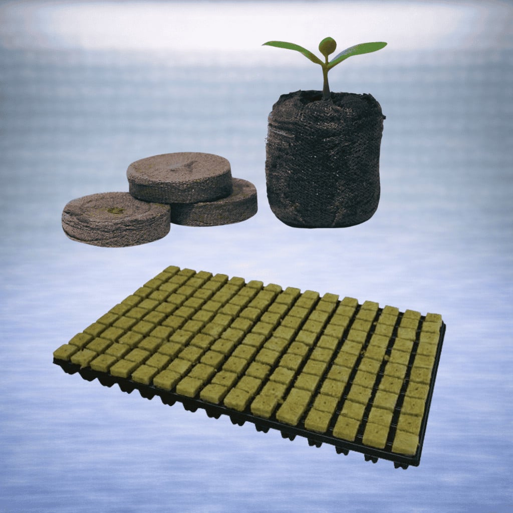 Anzuchtplatten & Steinwollwürfel